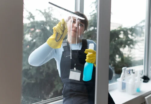 Nettoyage de vitres intérieures et extérieures à Saint-Didier-de-la-Tour